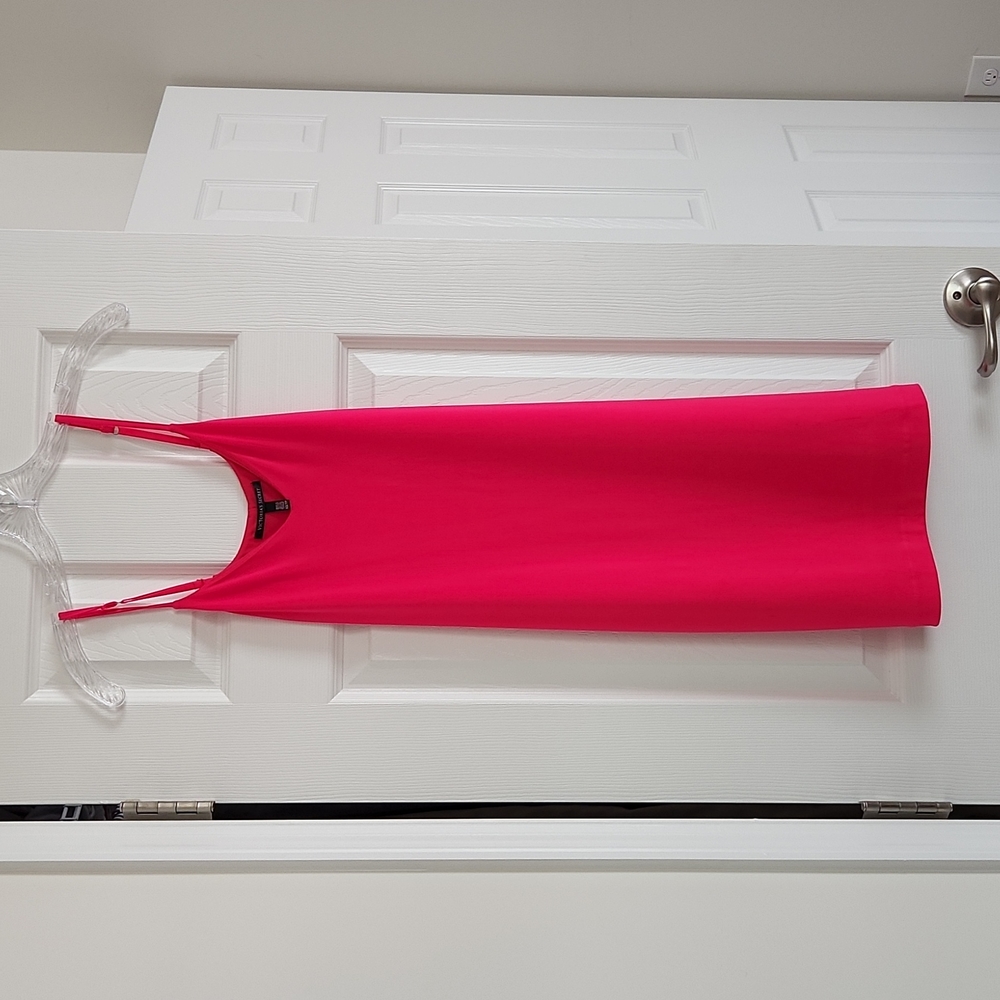 Hot pink dress
